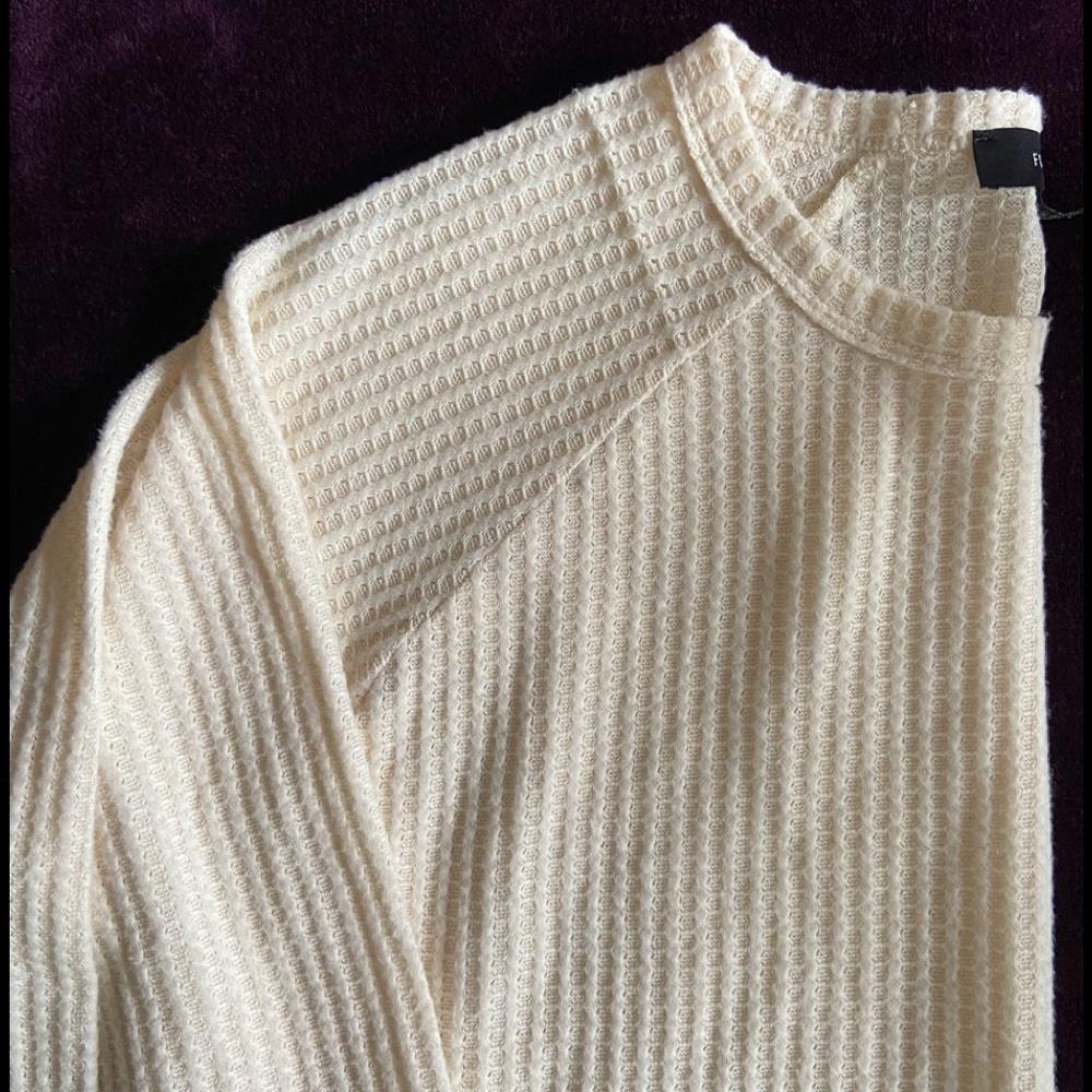 Forever 21 waffle knit sweater